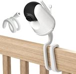 Flexible Holder for Baby Monitor Universal Baby Monitor Holder, Baby Camera Holder, Crib Camera Stand with 1/4 Screw Twist Compatible with Arlo, Motorola, Hello Baby and Monitor Cameras