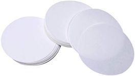 POPETPOP 100 Pcs Filter Paper Discs Chemistry Filter Paper Filters for Cooking Oil Qualitative Filter Paper Circles Laboratory Qualitative Filter Paper Labs White Miniature Coffee