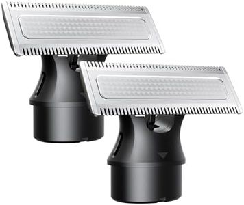 Trimcoo Magnetic Replacement Blades, Genuine Replacement Blades for H1 & H3 Electric Shaver and Trimmer, Easy Snap-On & Rinseable, Durable Stainless Steel, Trim, Edge and Shave, 2 Pack，Black