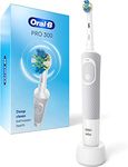 Oral-B Pro 300 Floss Action Vitality Electric Toothbrush with (1) Brush Head, Rechargeable, White