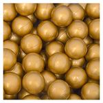 LittleTom 50 Plastic Balls 5.5cm in diameter to fill children's ball pits Gold