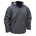 DEWALT Unisex's Dchj076abb Heated Heavy Duty Work Coat, Black, 3X
