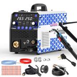 Reboot 250Amp MIG Welder 120V/240V RBM2500 PRO, 8-in-1 Multiprocess Welding Machine with Dual Aluminum Welding Modes Gas MIG/Gasless Flux Core/MAG/Lift TIG/Stick/Spot/Spool Gun, Tig Torch Included