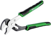 SK 8-Inch Groove Joint Pliers, Water Pump Pliers, Premium CR-V Steel Construction, Serrated Jaw with Comfortable Grips