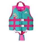 Gogokids Toddler Swim Vest, Kids Float Jacket for 20-30-40-50 lbs Girls and Boys, Wearable Floaties with Adjustable Safety Strap, for 2-9 Year Old Children