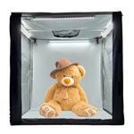 Smiledrive Large Photo Studio Light Box 100 cm Photography Soft Box Booth with 4 LEDs