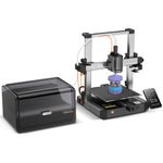 ANYCUBIC Kobra 3 Combo 3D Printer Smart Multicolor Printing(4 to 8 Colors), 600 mm/s High Speed FDM 3D Printer, LeviQ 3.0 Auto-Leveling, RFID Sync, 250*250*260mm Larger Printing Size, Filament Backup