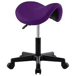 'vidaXL Adjustable Work Stool in Pu