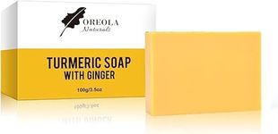 Turmeric and Ginger Soap 100g/3.5oz Ideal for Skin, Face and Body by Oreola Naturals (1 bar)