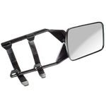 Maypole Single Convex Glass Caravan Extension Towing Mirror Universal Fit, Black