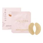 Wander Beauty Baggage Claim Gold Eye Masks