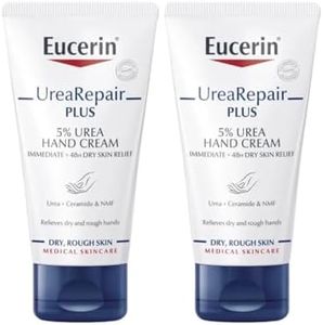 Eucerin UreaRepair PLUS Crème Mains 5% d'Urée Lot de 2 x 75 ml
