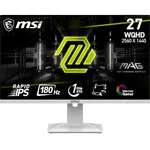 MSI MAG 274QRFW 27 Inch WQHD Gaming Monitor - 2560 x 1440 Rapid IPS Panel, 180 Hz / 1ms GtG, 123% sRGB Colour Gamut, Frameless Design, DisplayHDR 400 - DisplayPort 1.4a, HDMI 2.0b