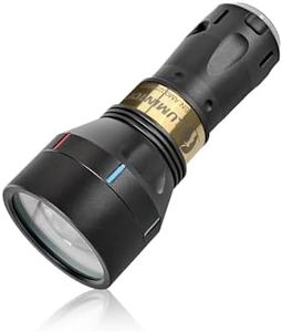 LUMINTOP Thor II V2.0 LEP Flashlight - 1700m Long-Range Beam, Tail Switch, Compact Rechargeable Powered Light