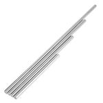 Stainless Steel Round Rod Bar, 10mm x 200/300/400/500mm Linear Rail Optical Axis Straight Round Bar for Linear Motion, Automatic Machinery, Injection Molding Machine(500 mm)