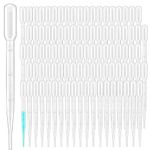 300PCS 3ML Plastic Transfer Pipettes, Disposable Pipette Transfer Pipettes,Calibrated Dropper Suitable for Essential Oil Pipette Makeup Tool (3ml)