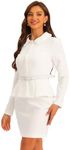 Allegra K 2pc Business Suits for Wo