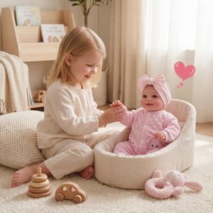 BABESIDE 17" Reborn Baby Doll – Realistic Lifelike Newborn Toy
