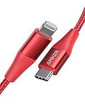 Anker USB C to Lightning Cable [3 ft Apple MFi Certified]Powerline+II Nylon Braided Cable for iPhone 11/11 Pro/11 Pro Max/X/XS/XR/XS Max/8/8 Plus,Supports Power Delivery (for use with Type C Chargers)