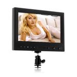 Bw® 8 Inch On-Camera Hd DSLR Monitor with 1080p Hdmi Av 10 Hours Working Time - Black