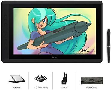 Artisul D16 15.6 Inch Drawing Tablet with Screen IPS Graphics Drawing Monitor Full Laminated Pen Display Battery-Free Stylus 8192 Levels Pressure Sensitive 7 Shortcut Keys A Dial for Windows, Mac