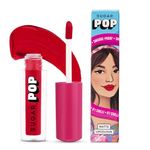 SUGAR POP Matte Lipcolour - 01 Chilli (Cherry Red) – 1.6 ml - Lasts Up to 8 hours l Red Lipstick for Women l Non-Drying, Smudge Proof, Long Lasting