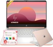 HP Rose Gold Ultrabook Laptop with 