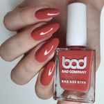 BAD COMPANY Nail Polish 10ml, No Toxin Nail Lacquer, Long Lasting, Chip Resistant, Vegan, Quick Dry & Cruelty-Free Nail Paint Enamel, Glossy Finish - She Got Your Back 91