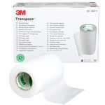 Transpore Medical Tape Clear Plastic - 3 in. x 10 yards - Box of 4