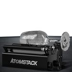 ATOMSTACK R3 PRO Laser Rotary Roller Set - Engraving Module for Cylindrical Object Cans Wine Glass Sculpture for Laser Engraver Machine