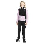 Nike Unisex Kid's Trench Coat (DH9661-011_Black/White_M)
