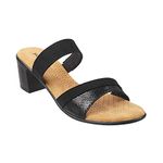 Mochi Women's Blue Faux Leather Fashion Sandals UK/5 EU/38 (41-4013)