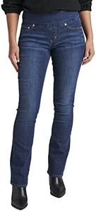 Jag Jeans Women's Paley Mid Rise Bootcut Pull-on Jeans, Anchor Blue, 0