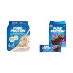 Pure Protein Whey Protein Powder - High Protein (25 g/scoop) & Bars - Nutritious, Gluten Free protein bar