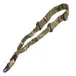 *F*S*O* One 1 Point Multicam Camo Tactical Rifle Sling Airsoft Hunting Gun Strap Bungee Quick Release