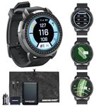 Bushnell Golf iON Elite GPS Smartwatch (Black) | 38,000 Courses, Slope Compensation, Hazard Info, Color Touchscreen, Distance Calculator, Magnet Mount, Scorekeeping | Signature Series Power Bundle