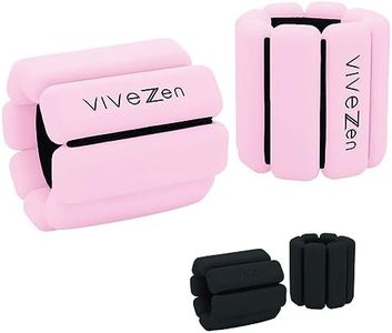 Vivezen - Poids lestés réglables pour course ou fitness, poignets ou chevilles - 1Kg - Plusieurs coloris