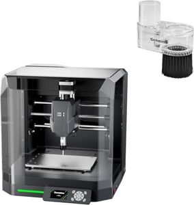 Genmitsu Cubiko Desktop CNC Router with Enclosure + CNC Dust Shoe ABS Cover Cleaner with a 42mm Diameter Motor