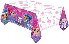 American Greetings Shimmer and Shine Party Supplies, Plastic Table Cover (1-Count)