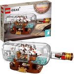 LEGO Ideas Ship in a Bottle 21313 Building Kit