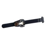 Capricorn Skates Buckle Inline Skate Strap - with Shock-Resistant PP Straps! Includes Mounting Clamp - Black, 2 Straps + 2 Clamps.