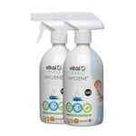 Vital Baby AQUAINT Sanitising Water Kills 99.9% of Germs - Baby Safe - No Alcohol, Fragrance or Harmful Chemicals – Safe to Swallow – Sanitise Baby Bottles, Soothers, Toys & Surfaces - Vegan