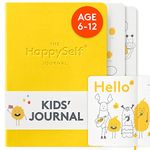 HappySelf Kids Journal - Daily Diary for Kids Aged 6-12, Enhances Positivity, Boosts Self-Esteem, Cultivates Happiness and Positive Habits, Encourages Curious Thinking [English Language Edition]