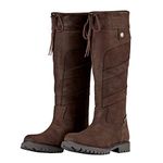 Dublin Adults Unisex Kennet Leather Boots (5 UK) (Chocolate)