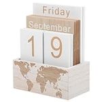 KALLORY Perpetual Calendar Wooden D