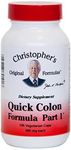 Dr. Christopher's Original Formulas - Quick Colon Formula Part 1 - 100 Vegetarian Capsules