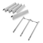 Grill Replacement Parts 7636 for Weber Spirit, 7636 Grill Parts 15.3 Inch Flavorizer Bars with 69787 Burner for Weber Spirit I & II 300 Series, Spirit E310 E320 E330 S310 S320 S330