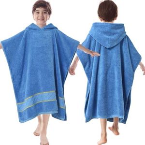 VOOVA & MOVAS Blue Hooded Towel 8-14 Years 100% Cotton Thick