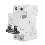 2P 250V Low-Voltage DC Miniature Circuit Breaker for Solar Panels Grid System din Rail Mount(32A)