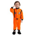 Spooktacular Creations Baby Astronaut NASA Pilot Costume for Infant Halloween, Space Dress-up Parties (Medium (12-18 months))